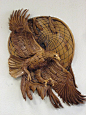木头创意手工，艺术雕塑，鹰