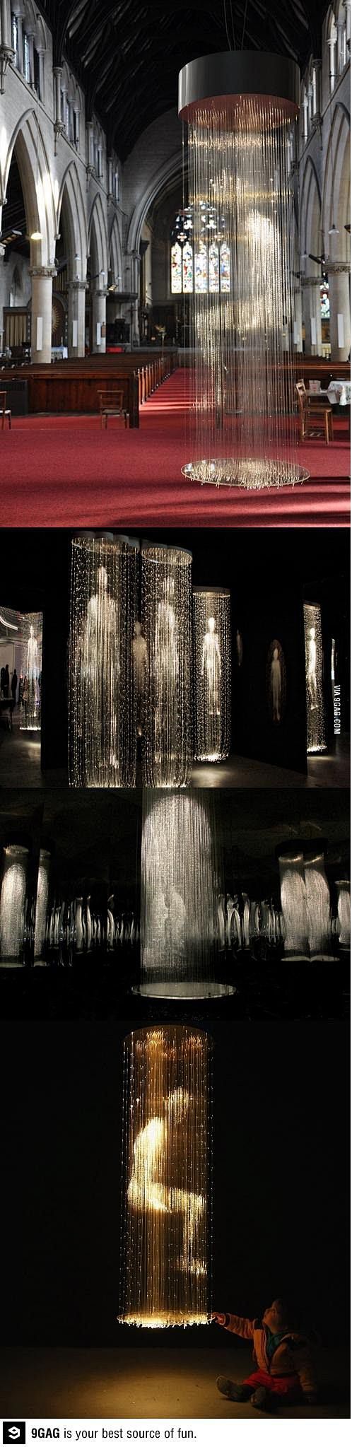 light sculptures: 