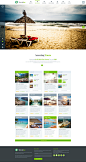 Traveline | Booking PSD Template
