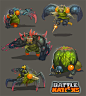Battle Nations Infected Concepts 2013 by Nerd-Scribbles