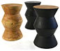 Margosa Wood Stool contemporary side tables and accent tables