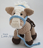 Alfalfa the Horse by Bailee Wellisch crochet pattern