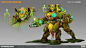 forest spirit orisa, Ben Zhang : forest spirit orisa skin concept