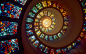 Abstract, Artistic, Christianity, Colorful, Colors, Glass, Light, Lights, Photography, Psychedelic, Spiral, Spiritual, Stained Glass, Windows wallpaper preview