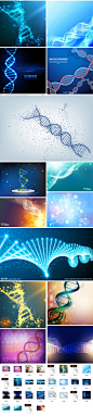 【有料素材】基因DNA化学分子医疗科技生物细胞医药海报背景AI矢量素材 分子原子 化学实验 科技线条 化学方程式 化学符号 分子素材 细胞 双螺旋 细菌 基因 基因链 分解 分子医学 医疗基因DNA化学 分子元原子 化学素材 化学 生物 基因素材