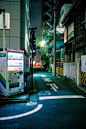 Japan street, night