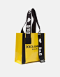 Women's Totes | Dolce&Gabbana - PVC STREET SHOPPING BAG WITH LOGO