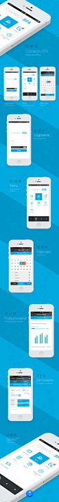 Comarch SFA Mobile Sales Force on Behance