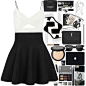 A fashion look from May 2015 featuring white shirt, short skirts and black sandals. Browse and shop related looks.