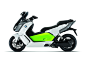 BMW C evolution | All-electric maxi scooter | Beitragsdetails | iF ONLINE EXHIBITION : The BMW C evolution is the first all-electric driven scooter from BMW Motorrad. Its design language is futuristic and also refers clearly to the family belonging to BMW