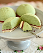 Matcha tea mousse cakes | matcha :))) <3 | Pinterest
