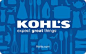 Give your home a touch of décor with Kohls gift card. Make that home comfortable by shopping at discounts for furniture, electronics and appliances etc. Get extra bonuses while shopping with the card and save your Kohls gift card balance. You are not left