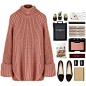 A fashion look from December 2015 featuring pullover sweater, black flat shoes and givenchy handbags. Browse and shop related looks.