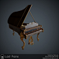 Last Piano, Vytautas Katarzis : This began as Substance Painter practice ages ago. Been chippin' at it in spare time, decided to clean it up and call it done. Had stool high poly done too but wanted to finish it fast so decided to scrap it. Strings are ju