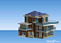 别墅房子3d模型赏析