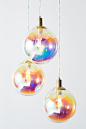 Slide View: 2: Chroma Bubble Pendant Trio