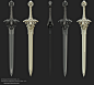 Guard Sword, Warcraft movie, Alvaro Buendia : heres one of the swords for the alliance guards i got to design for the warcraft movie,