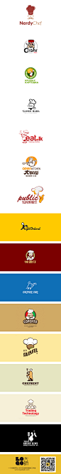 #以厨师为元素logo##logo设计##logo欣赏##人物logo# #Logo#http://logodashi.com 