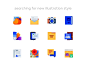 Medium-Sized Icons Restyling Concept