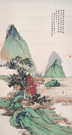 BENBIN采集到G-国画-妙笔千山