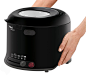 Amazon.com: T-fal FF1228 Compact 1200-Watt Cool Touch Electric Deep Fryer with Adjustable Temperature and 1.8-Liter Oil Capacity, 2.2-Pound, Black: Kitchen & Dining