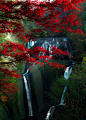 袋田瀑布，茨城县，日本