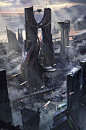 Kraken Tower by Min Nguen | Architecture | 2D | CGSociety