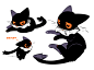 黑猫 章鱼猫猫