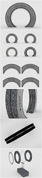 这款墓碑的名字叫做“Sirkel”，在挪威语中的意思为“圆”，外形为一个底部残缺的圆，重约150公斤，外围直径75厘米，厚11厘米，由一层玻璃，一层钢铁和两层石头叠加而成，其中的石材可以定制。上面可以刻上死者的名字、配偶的名字，代表信仰的符号，还可以使用两种语言。
设计师之所以选择残缺的圆形，是因为圆在生活中是通用的符号，而残缺象征着死亡；圆象征着生生不息，正如人死后留个人们的记忆。不管是基督徒还是穆斯林，圆形石头都代表着生命而底部缺失的部分代表着死者去了另一个世界。对于无神论者来说，可见部分象征着生命，