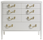 Charleston Regency Beaufain Bachelorette Chest - traditional - dressers chests and bedroom armoires - Masins Furniture