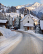 瑞士雪景，美如童话，要陪你去看好多场雪 ​​​​
