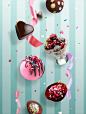 餐饮美食广告画面甜点甜品可乐披萨蛋糕海报展板平面设计素材843-淘宝网