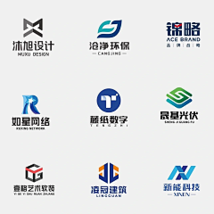 晴空与风采集到LOGO设计（图形标志）