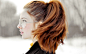 People 1920x1200 women glasses profile looking away redhead ponytail women outdoors women with glasses Ebba Zingmark