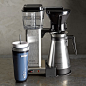 Technivorm Moccamaster Manual Drip Stop Coffee Maker with Thermal Carafe