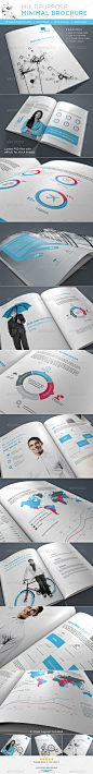 Multipurpose minimal Brochure - Brochures Print Templates