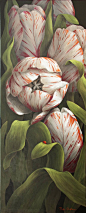 Page Ough. Spring Tulips.