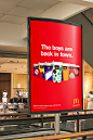 McDonald's麦当劳：孩子们都回来了 设计圈 展示 设计时代网-Powered by thinkdo3