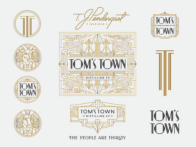 Tom's Town Branding ...