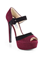 #Plum #Purple #Prada #Heels Just save the image and add it to your closet!  http://wishi.me/?utm_source=Items_medium=Pinterest_campaign=StyleIt