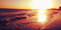 Sunset Ocean Twitter Cover & Twitter Background | TwitrCovers