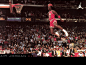 People 1024x768 men sports basketball Michael Jordan Chicago Bulls jumping legend Air Jordan NBA