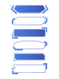 商务边框科技边框简约大气几何标题框文本框