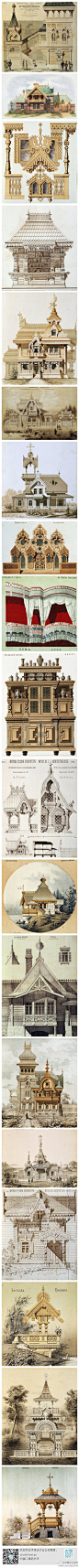 18世纪俄罗斯建筑设计图
