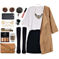 A fashion look from March 2016 featuring white crop top, fur-lined coats and mini skirt. Browse and shop related looks.