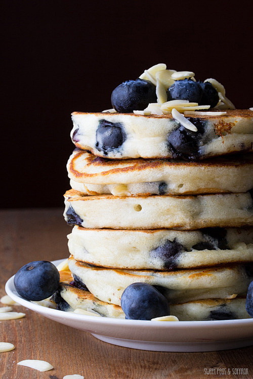 blueberry almond pan...