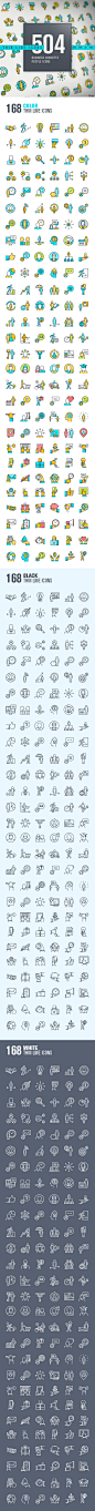 Thin Line People Icons : If you are interested in buying my work, please visit:http://www.shutterstock.com/gallery-952621p1.htmlhttp://graphicriver.net/user/PureSolution