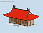 中式建筑模型3d模型下载|3D设计模型|3D素材|3D下载|传统|仿古|古典|古建|建筑|景观|栏杆|立柱|门窗|入口|室外|室外模型|亭子|屋顶|效果图|中国古建筑|走廊