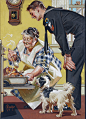 #分享图片# J.C. Leyendecker 来自阮佳画室-喵喵基地 - 微博