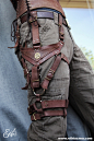 Ethis Crea: Harnais de cuisse steampunk